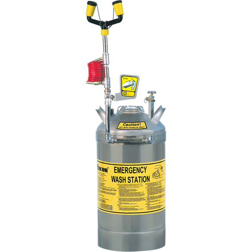 Self-Contained Eyewash Station, Pressurized, 13 gal. Capacity, Meets ANSI Z358.1 OCP Construction Supplies