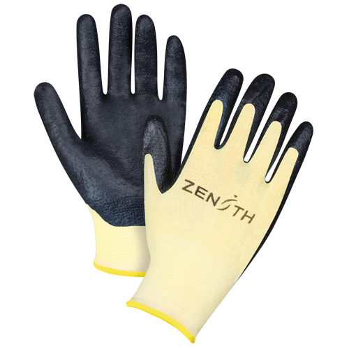 Superior Grip Cut-Resistant Gloves, Size 2X-Large/11, 13 Gauge, Foam Nitrile Coated, Aramid Shell, ANSI/ISEA 105 Level 3/EN 388 Level 5 OCP Construction Supplies