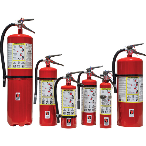 Fire Extinguisher, ABC, 2.5 lbs. Capacity OCP Construction Supplies