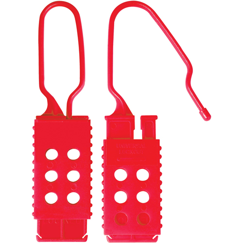 Safety Lockout Hasps, Silver OCP Construction Supplies