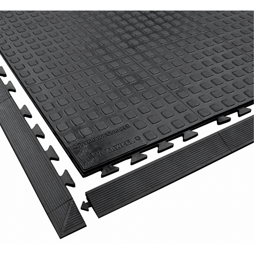 Tapis Rejuvenator Connect No 502, Polyur&eacute;thane, 3' la c, 3' lo, 5/8" &eacute;paisseur, Noir OCP Construction Supplies