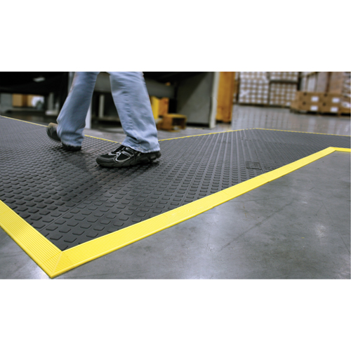 Tapis Rejuvenator Connect No 502, Polyur&eacute;thane, 3' la c, 3' lo, 5/8" &eacute;paisseur, Noir OCP Construction Supplies