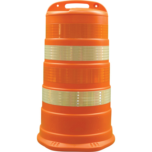 Barils pour canalisation du trafic Trailboss, Hauteur 41,27'', Orange OCP Construction Supplies