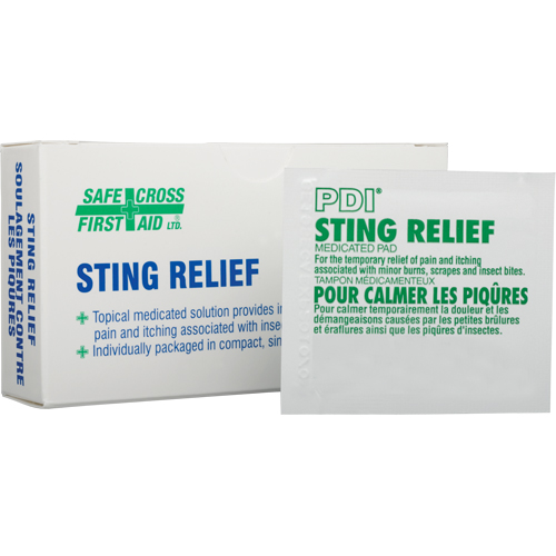 Tampons AfterBite pour le soulagement des piqûres d'insectes OCP Construction Supplies