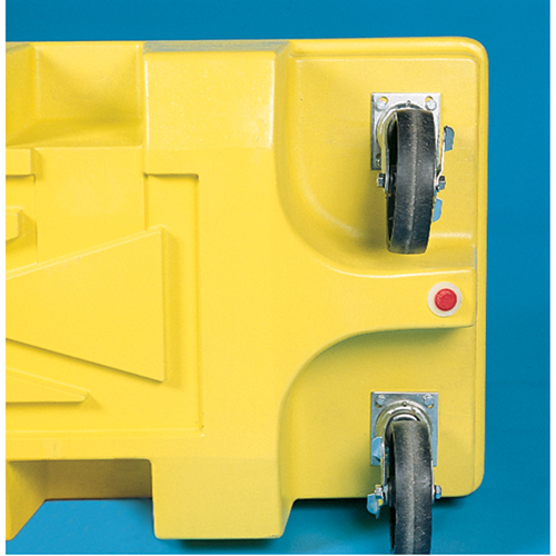 Poly-Spillcart Cart, 66.5" L x 29" W x 43.9" H, 57 US gal. Spill Cap. OCP Construction Supplies