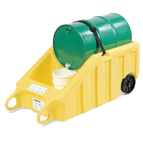 Poly-Dolly&reg;, 69" L x 32.5" W x 26.5" H, 70 US gal. Spill Cap. OCP Construction Supplies