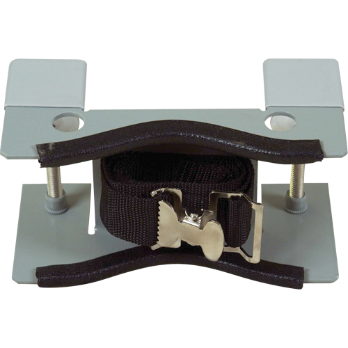 Support d'&eacute;tabli gris pour une bouteille OCP Construction Supplies