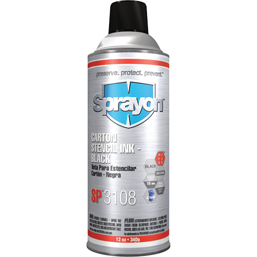 Encre &agrave; pochoir en carton de s&eacute;rie SP3100 OCP Construction Supplies