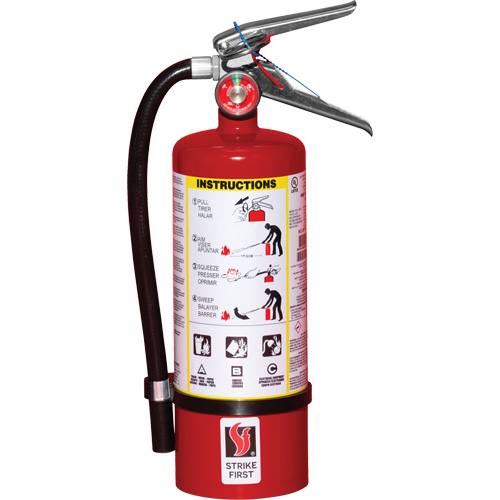 Fire Extinguisher, ABC, 5 lbs. Capacity OCP Construction Supplies