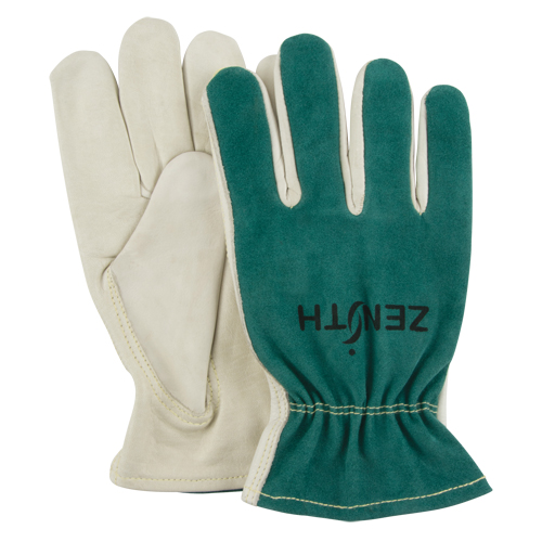 Gants de conducteur, Moyen, Paume en Cuir fleur de vache OCP Construction Supplies