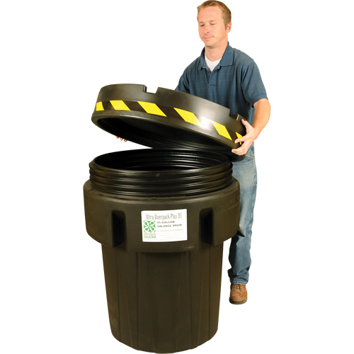 Ultra-Recycled Overpack&reg; Salvage Drum, 95 gal., Stationary OCP Construction Supplies
