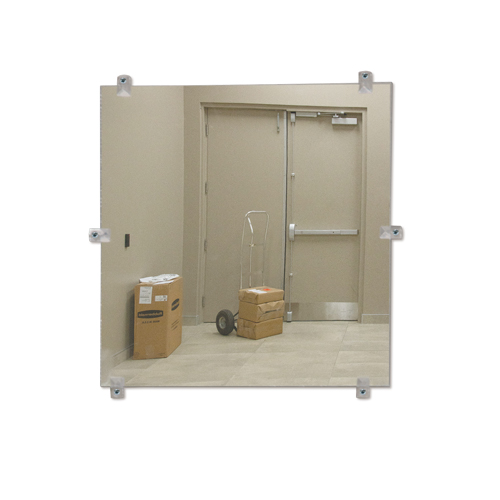 Flat Mirror, 18" H x 30" W, Unframed OCP Construction Supplies