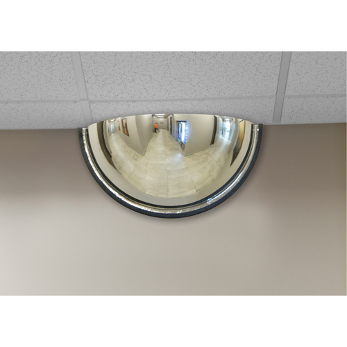180° Dome Mirror, Half Dome, Closed Top, 18" Diameter OCP Construction Supplies