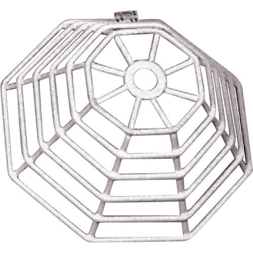 Grille de protection Web Stopper en acier profil bas pour d&eacute;tecteur de fum&eacute;e OCP Construction Supplies