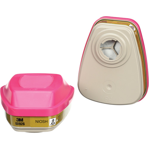 6000 Series Respirator Cartridges, Gas/Vapour Cartridge, Multi-Gas/Vapour/P100 OCP Construction Supplies