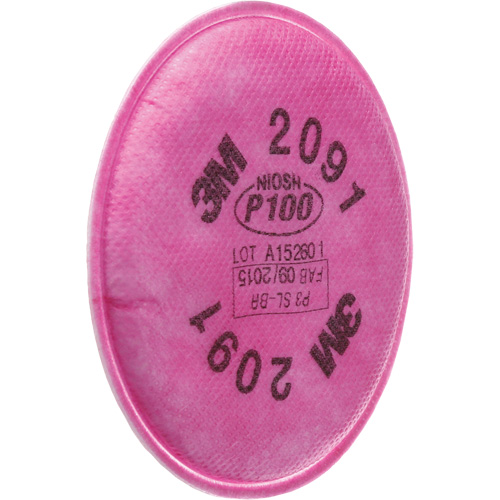 Pr&eacute;filtres pour respirateurs s&eacute;rie 2000, Filtre contre les particules, Filtre P100 OCP Construction Supplies