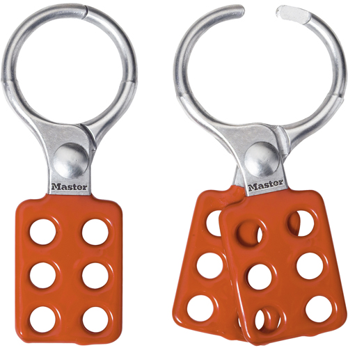 Safety Lockout Hasps, Silver OCP Construction Supplies