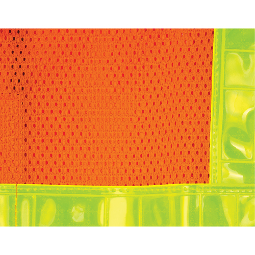 Veste de s&eacute;curit&eacute; pour la circulation d&eacute;tachable en cinq points, Orange haute visibilit&eacute;, T-Grand, Polyester OCP Construction Supplies