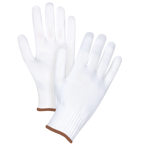 Gants tricot&eacute;s sans couture, Polyester, Calibre 10, Grand OCP Construction Supplies