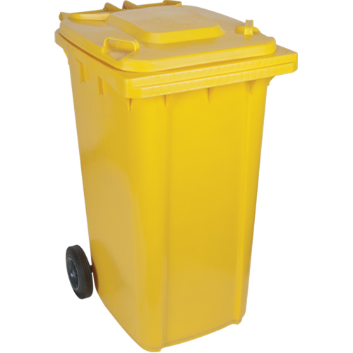 Yellow Mobile Container, Polyurethane, 63 Gallons/63 US gal. OCP Construction Supplies