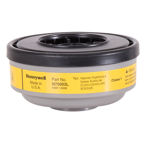 North&reg; N Series Respirator Cartridges, Gas/Vapour Cartridge, Organic Vapour/Acid Gas OCP Construction Supplies