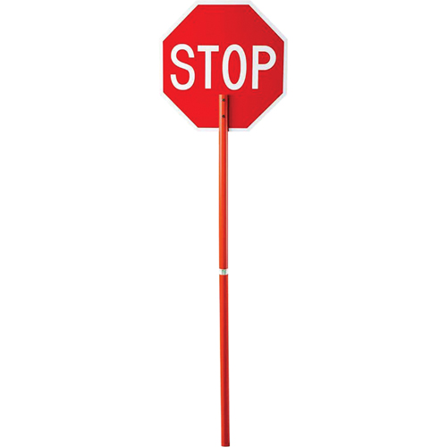 Traffic Control Sign Plastic Handle OCP Construction Supplies