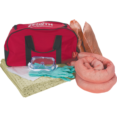 Vehicle Spill Kit, Hazmat, Bag, 10 US gal. Absorbancy OCP Construction Supplies