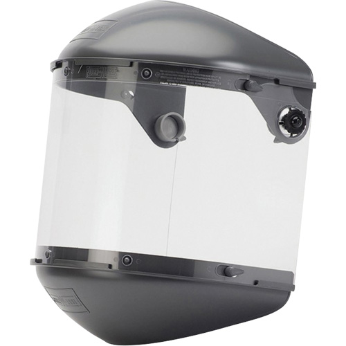 Syst&egrave;me de visi&egrave;re haute performance &agrave; double couronne 4" Fibre-Metal, Propionate, Suspension Rochet OCP Construction Supplies