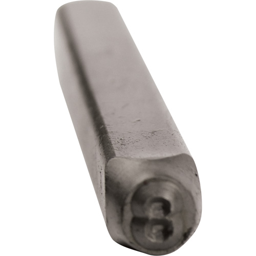 Individual Standard General Purpose Steel Hand Stamp Pieces, # 8, 1/8" OCP Construction Supplies