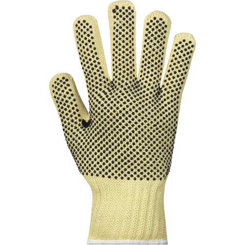 GLOVE DOT BOTH SIDE SMALL KEVLAR YELLW 118GR/PR OCP Construction Supplies