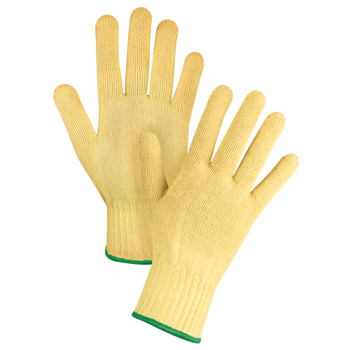 Seamless String Knit Gloves, Size Medium/8, 7 Gauge, Kevlar&reg; Shell, ASTM ANSI Level A2/EN 388 Level 3 OCP Construction Supplies