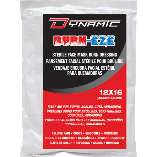 Dynamic Burn-Eze Dressing, 12" x 16", Class 2 OCP Construction Supplies