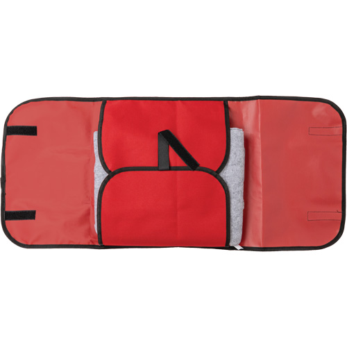 Dynamic Fire Blanket with Nylon Pouch Holder, Wool, 60"L x 71"W OCP Construction Supplies