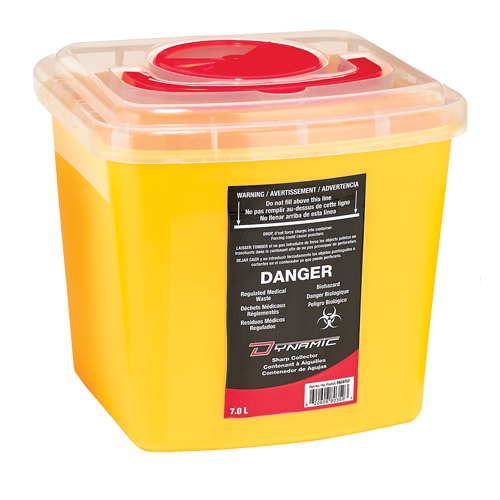 Dynamic Sharps&reg; Container, 7 L Capacity OCP Construction Supplies