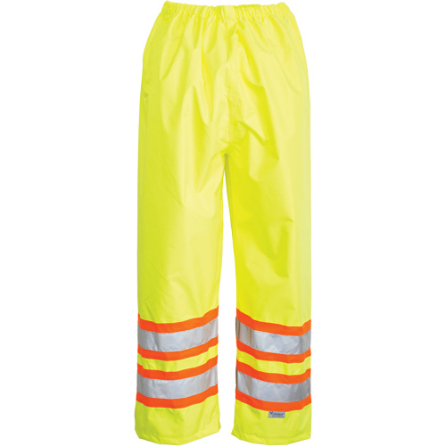 Open Road&reg; Waist Pants, Polyester, Small, High Visibility Lime-Yellow OCP Construction Supplies