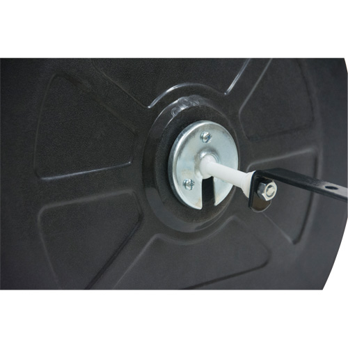 Roundtangular Convex Mirror with Bracket, 12" H x 18" W, Indoor/Outdoor OCP Construction Supplies