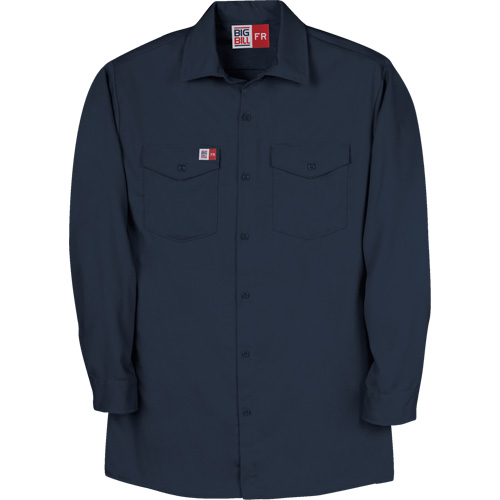 Chemise de travail de protection contre l'arc &eacute;lectrique, Petit, Bleu marin OCP Construction Supplies
