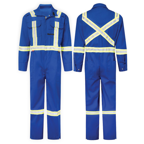 Combinaison de luxe 6 oz Nomex Essential, Taille 38 (grand taille), Bleu royal OCP Construction Supplies
