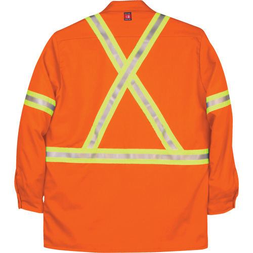 Chemise de travail industrielle Westex UltraSoft, Moyen (grande taille), Orange OCP Construction Supplies