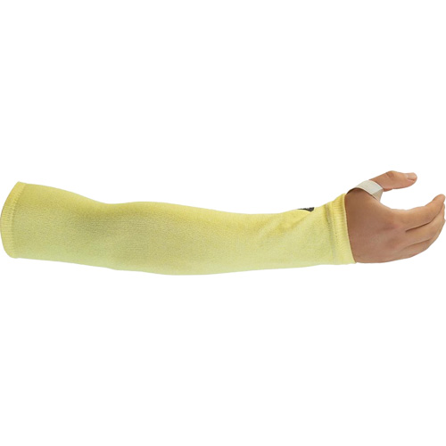 Cut-Resistant Sleeves, Kevlar&reg;, 14", ASTM ANSI Level A4, Yellow OCP Construction Supplies