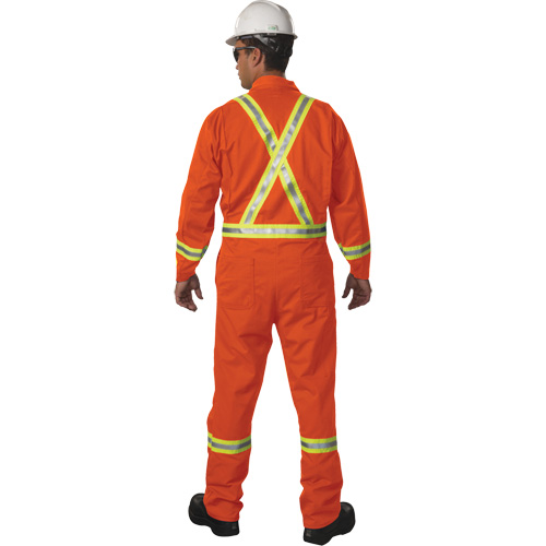 Combinaison non doubl&eacute;e Westex UltraSoft, Taille Moyen (grande taille), Orange, 8,7 cal/cm² OCP Construction Supplies