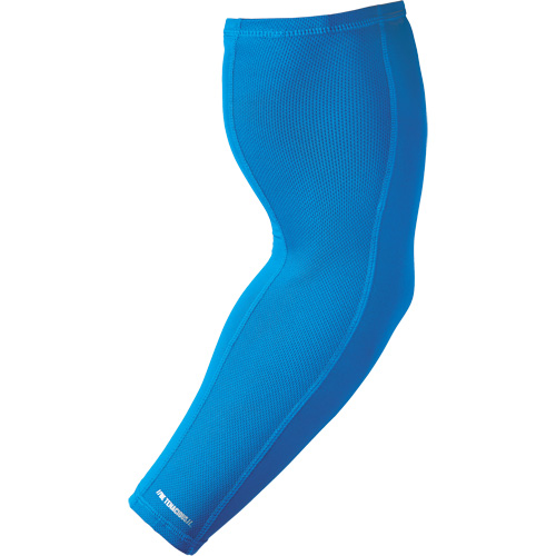 Chill-Its&reg; 6690 Cooling Arm Sleeves, 17", Polyester, Blue OCP Construction Supplies
