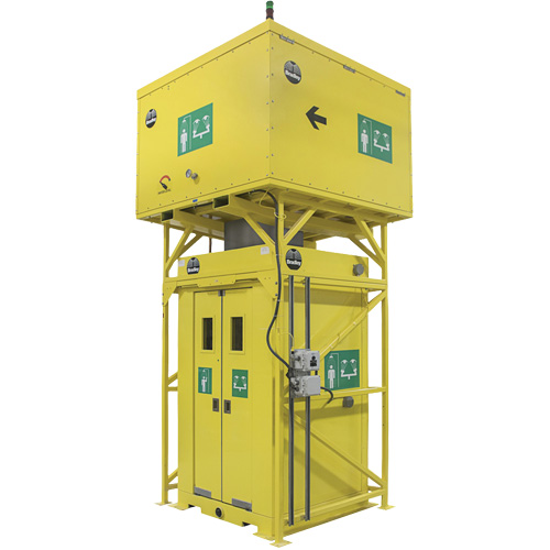 Enclosed Outdoor Gravity Fed Safety Shower OCP Construction Supplies