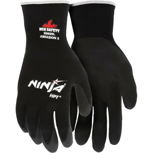 Ninja&reg; Coated Gloves, X-Large, HPT Coating, 15 Gauge, Nylon Shell OCP Construction Supplies