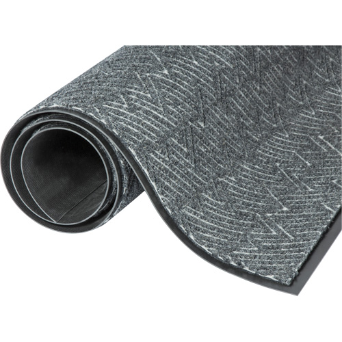Tapis daccueil Performance Triathlon, Essuie-pieds/grattoir, 6' x 10' x 7/16", Gris frais OCP Construction Supplies