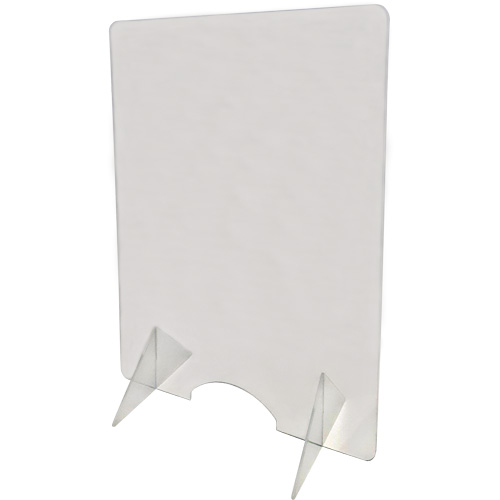 Countertop Safety Shield, 24" W x 32" H OCP Construction Supplies