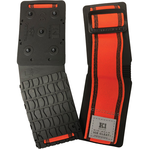 Mid-Sole Slim Ice Cleat, Tungsten Carbide, Stud Traction, One Size OCP Construction Supplies