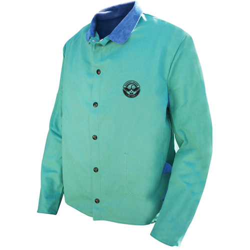 Gander Brand Banox&reg; FR Full Jacket, Cotton, Large, Green OCP Construction Supplies