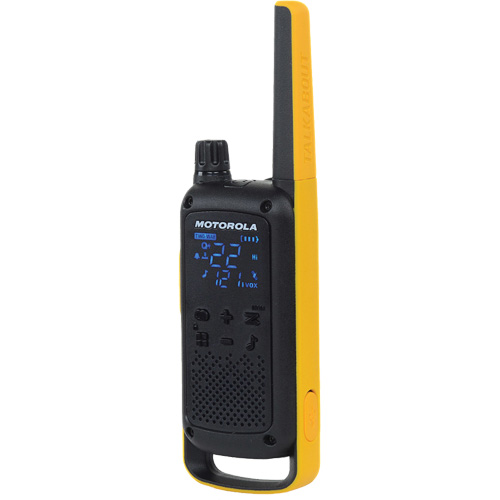 Ensemble de radios bidirectionnelles TalkAbout, Bande FRS, 22 canaux, Port&eacute;e 56 km OCP Construction Supplies