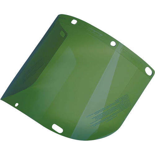 &eacute;cran facial form&eacute; Dynamic, Polycarbonate, Teinte Vert OCP Construction Supplies